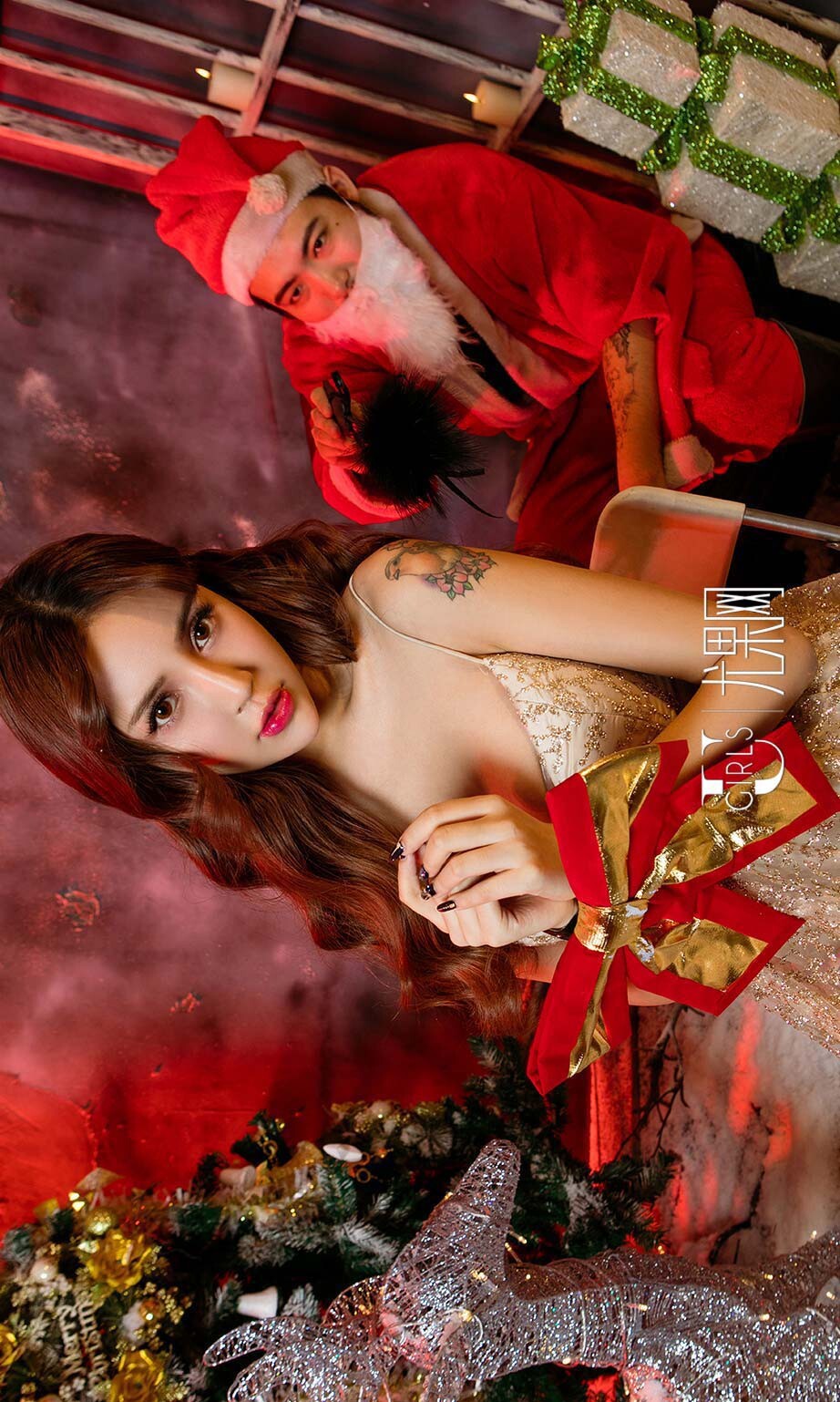 [Ugirls爱尤物]2016.12.24 No.585 圣诞老人的愿望 朱赢